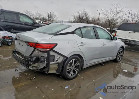 2021 Nissan Sentra Sv z USA, uszkodzony, nr VIN 3N1AB8CVXMY294381